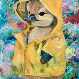 Rainy duck
