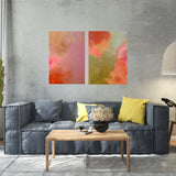 Bestilling 2stk 50x70cm moderne akryl værker